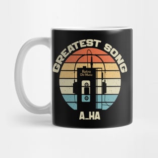 a-ha - retro walkman - style Mug